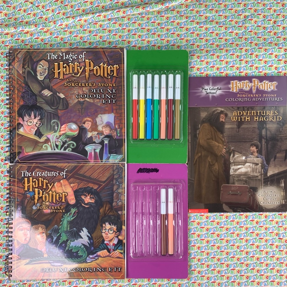 Harry Potter Deluxe Coloring Kit for Kids